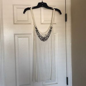 Twelfth Street by Cynthia Vincent beaded tank